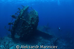 Umbria Wreck, depth 36m,Canon1Ds MarkII housing Subal by Aleksandr Marinicev 